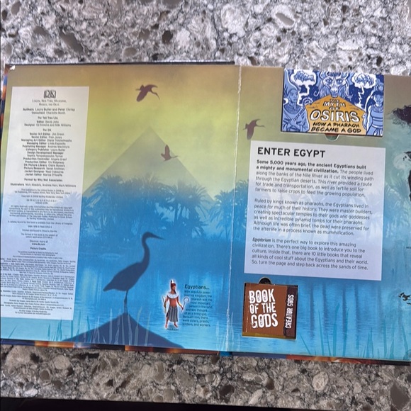 DK Egyptorium Book with Gold Cover - Picture 9 of 16